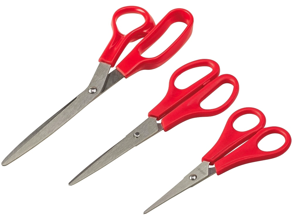 Набор ножниц бытовых LUX-TOOLS 3 шт