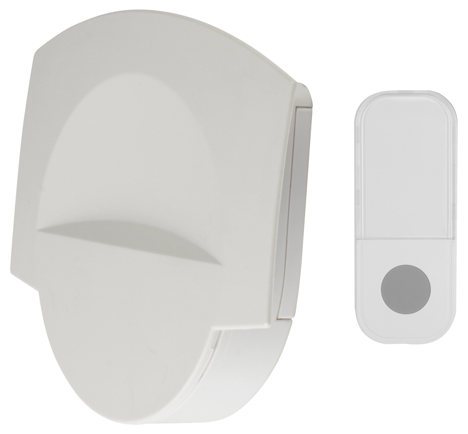 Дверной звонок OBI 321073 беспроводной 32 мелодии белый