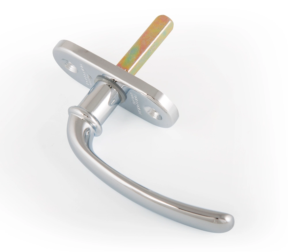 Ручка оконная металлическая PALLADIUM Natali, хром