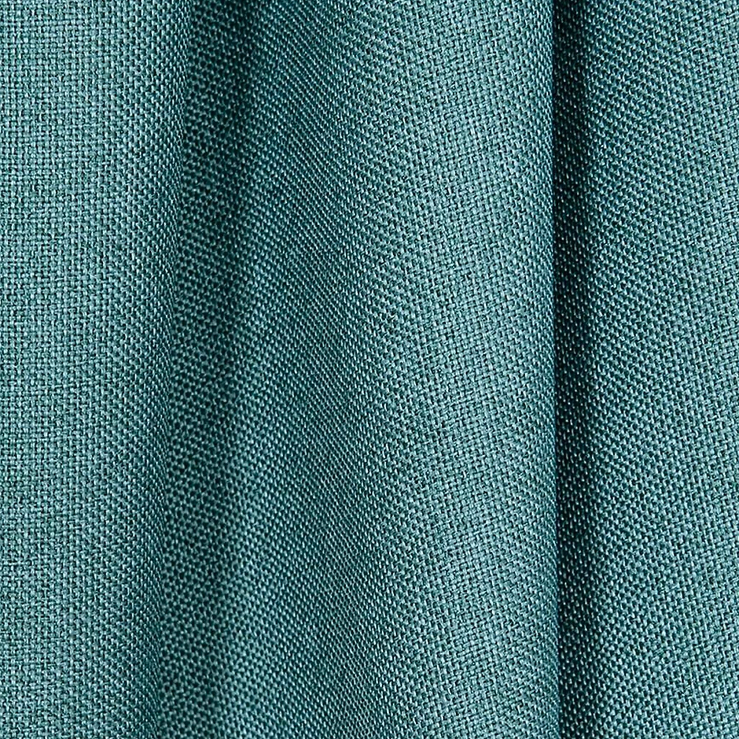 Ткань портьерная 91059 лен блэкаут 280 см бирюзовая