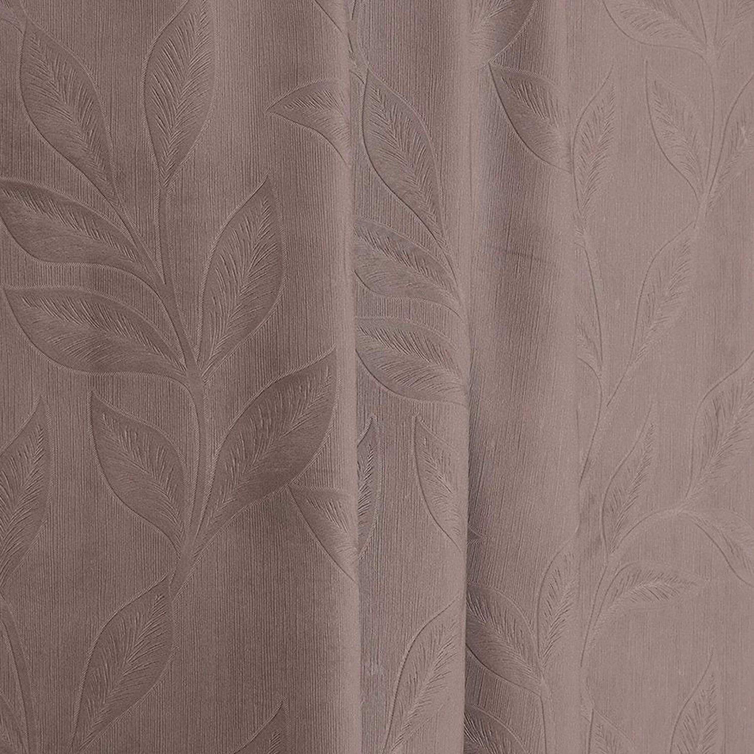 Ткань портьерная 109875 бархат блэкаут 280 см коричневая