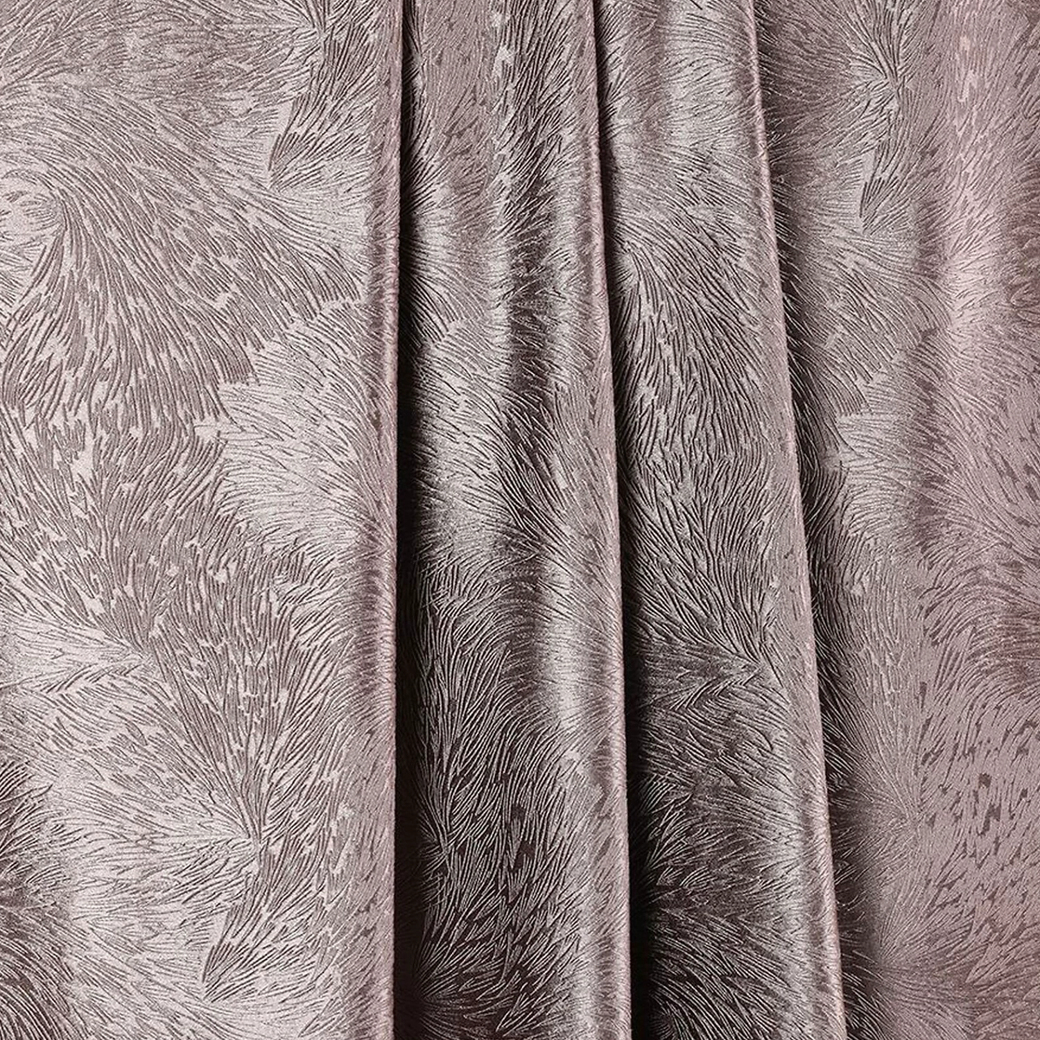 Ткань портьерная 114283 бархат блэкаут 280 см пудра