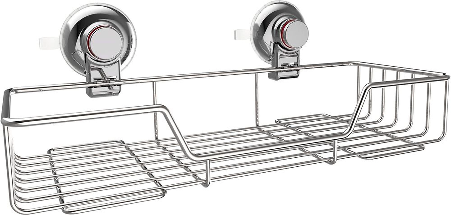 Полка Gromell SUDA 135x370x130 мм серебряная