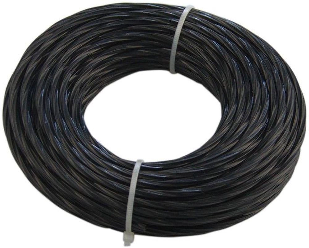 Леска для триммера бесшумная крученая 3 мм 15 м