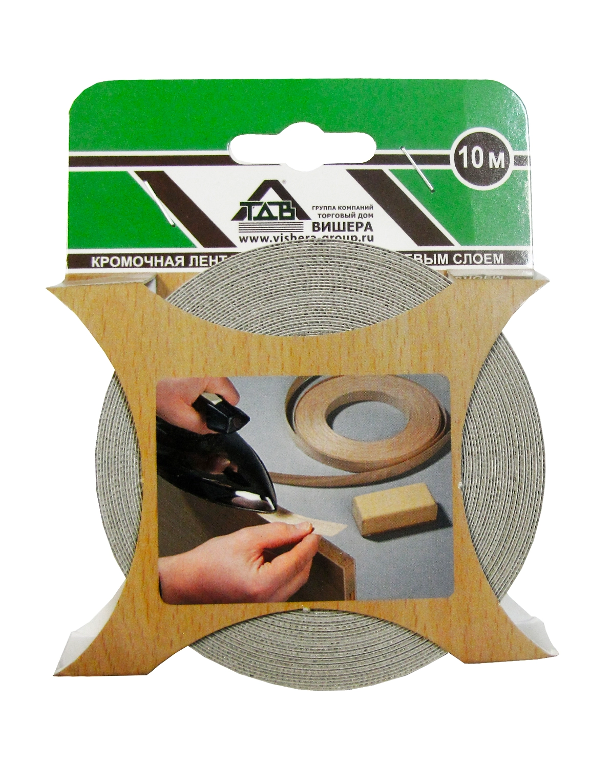 Кромка ТДВ для окромления торцов ЛДСП Вяз барон с клеем