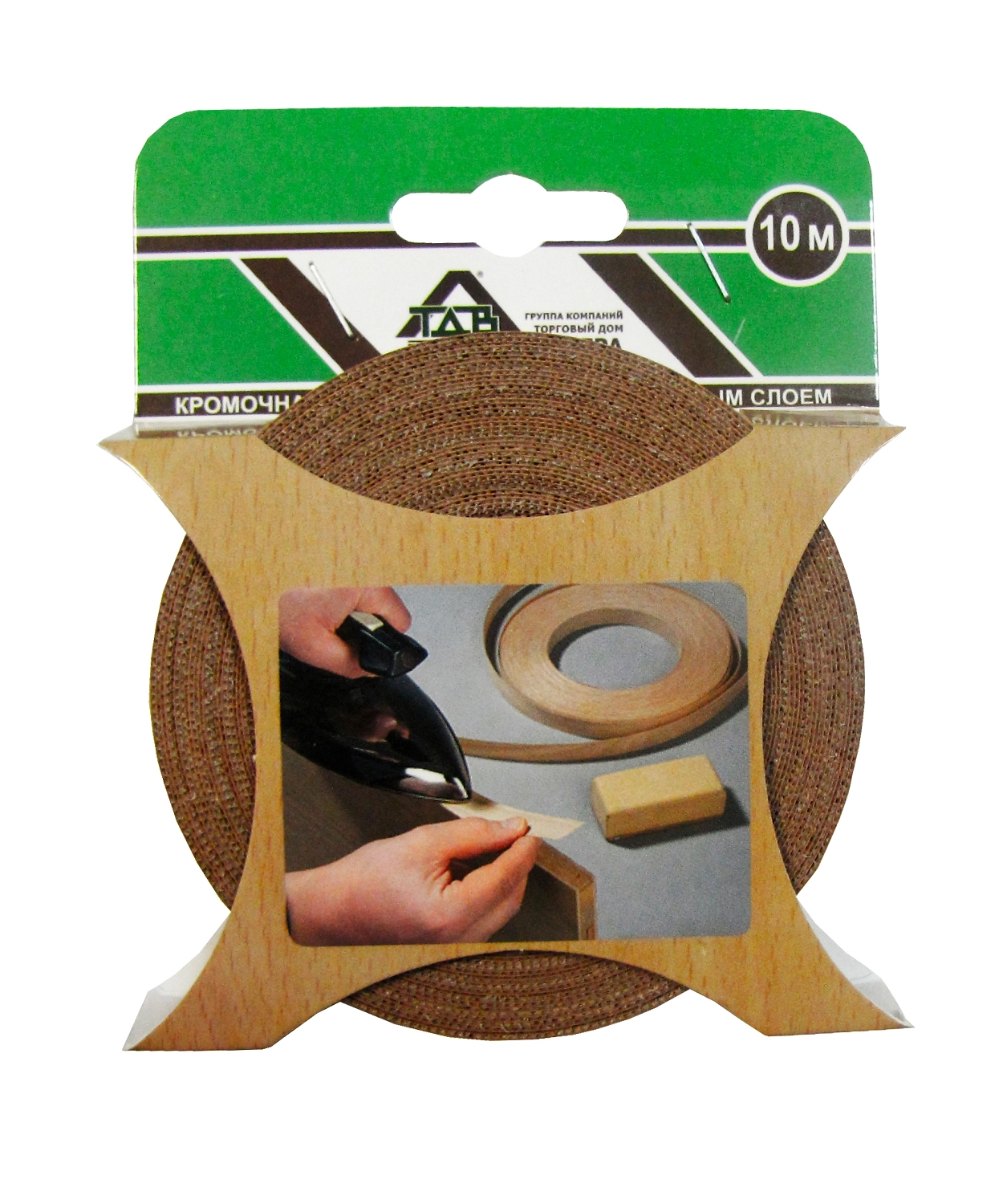 Кромка ТДВ для окромления торцов ЛДСП Орех итальянский с клеем