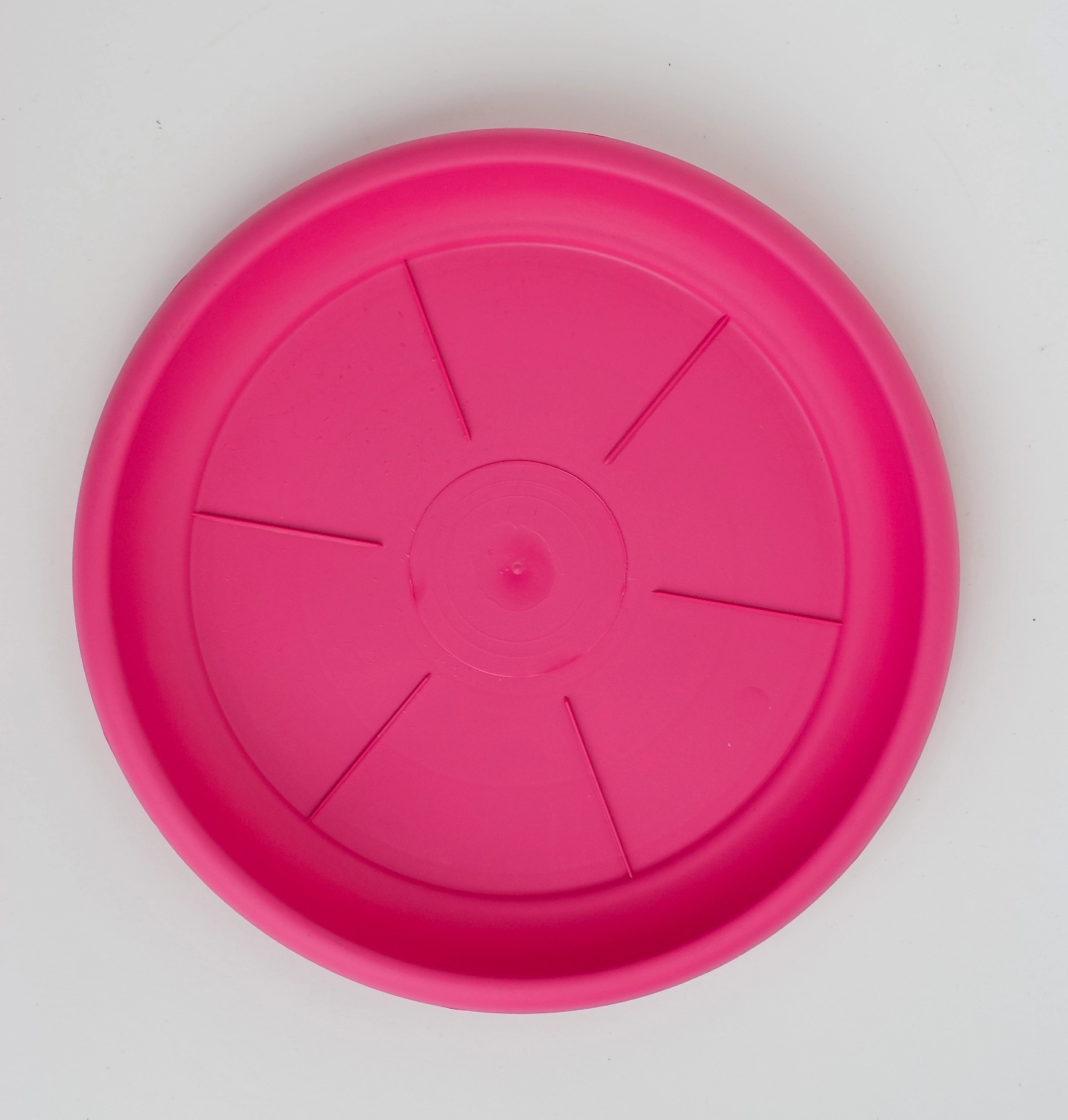 Блюдце T.Plast Санремо пластик розовое 35 см