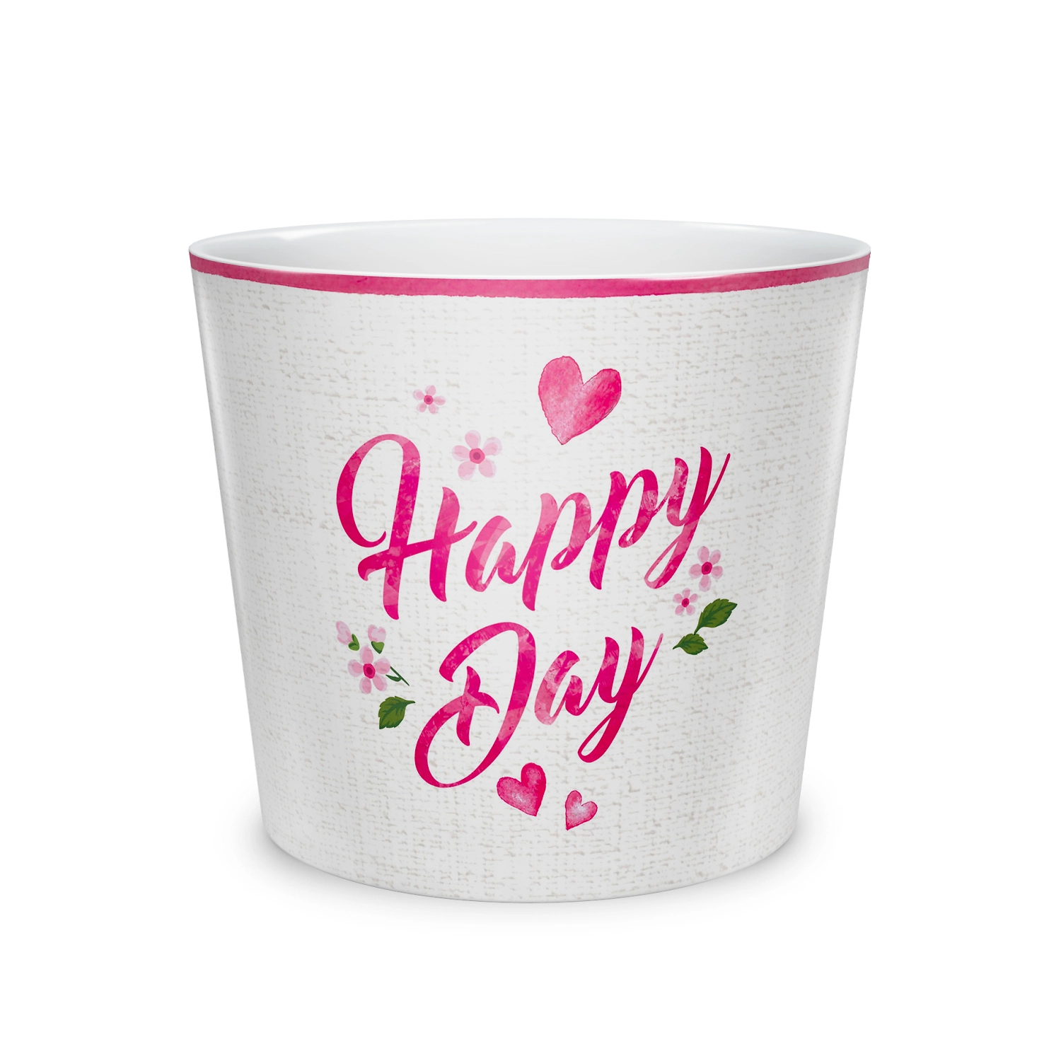 Кашпо керамическое Шойрих хэппи дэй D15 H13,5