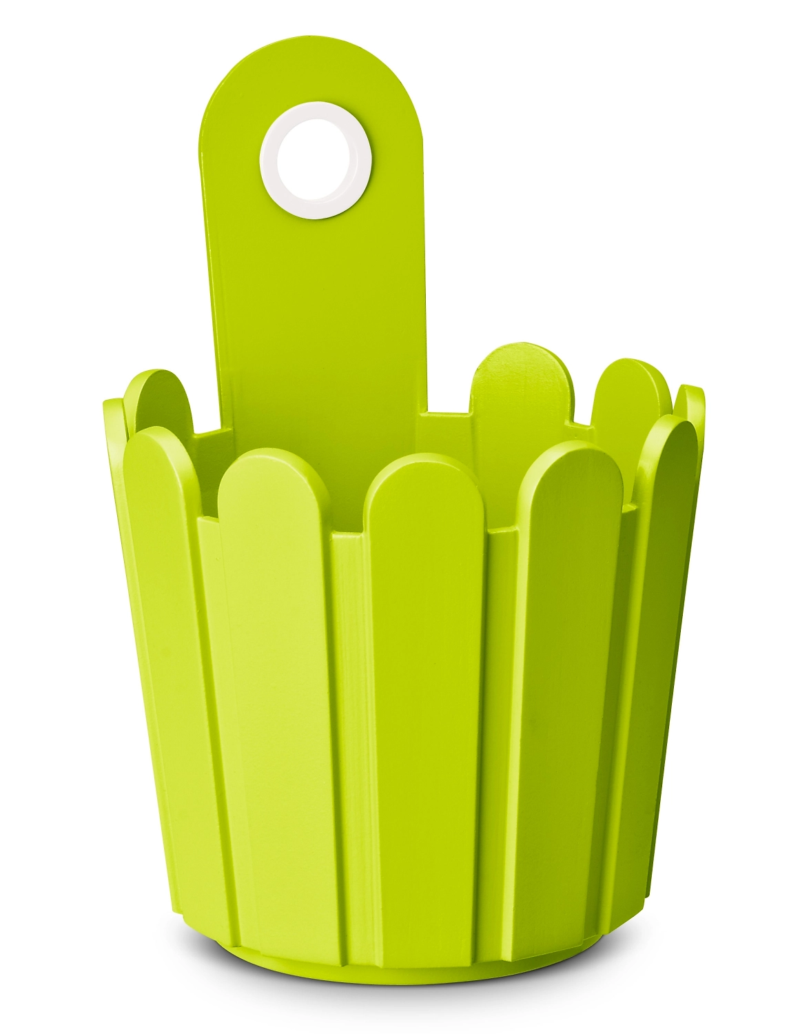 Кашпо EMSA Landhaus Мини 15 см зеленое