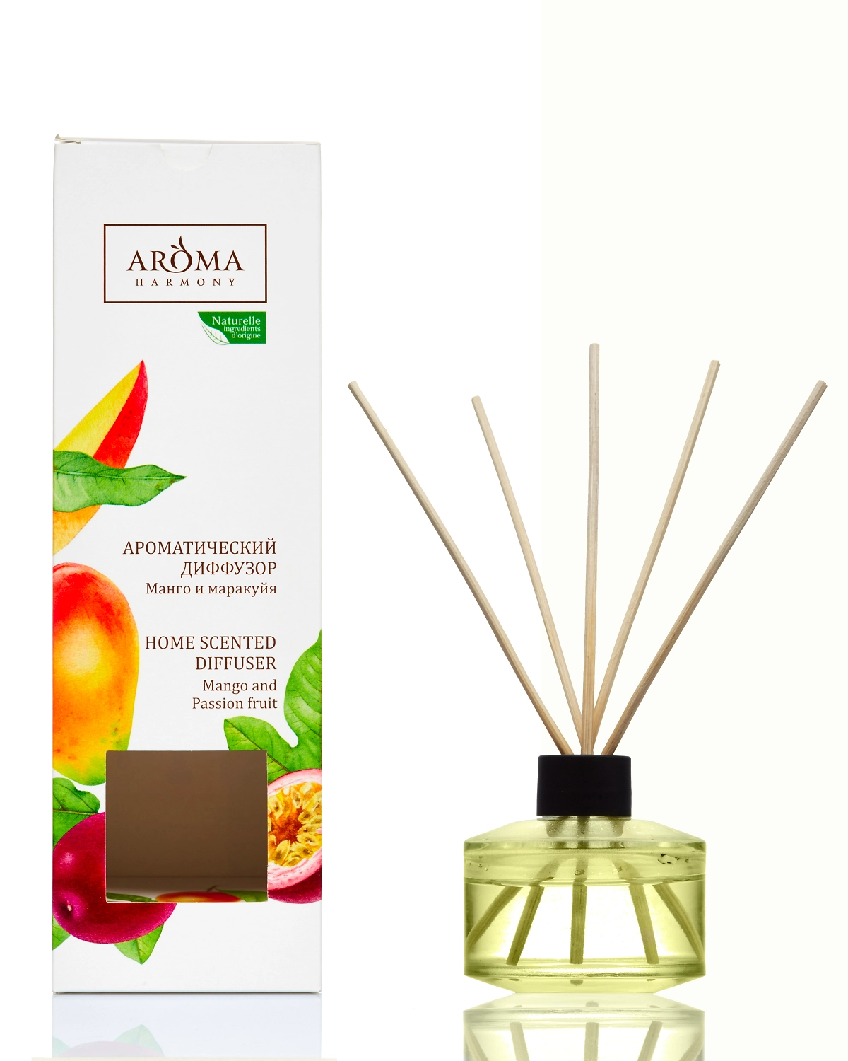 Диффузор фруктовый Aroma Harmony манго-маракуйя 50 мл тест тест
