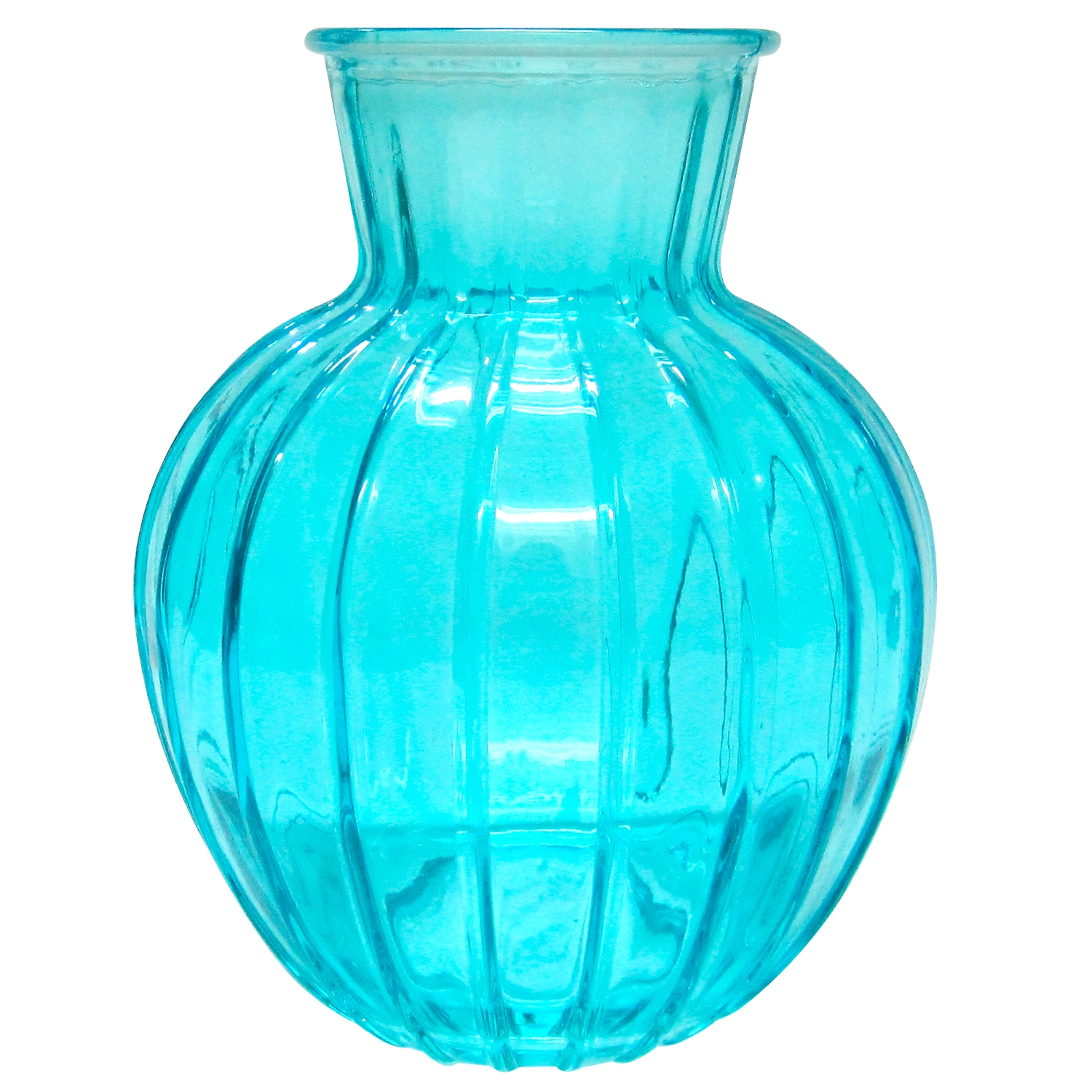 Ваза Прозрачная лазурь D90 H195