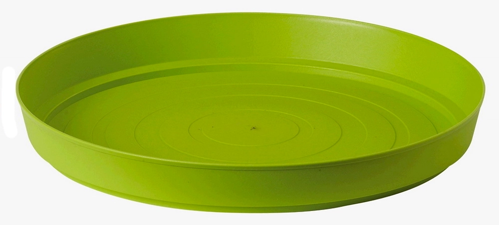 Поддон пластиковый Самба зеленый d24 см h3 см