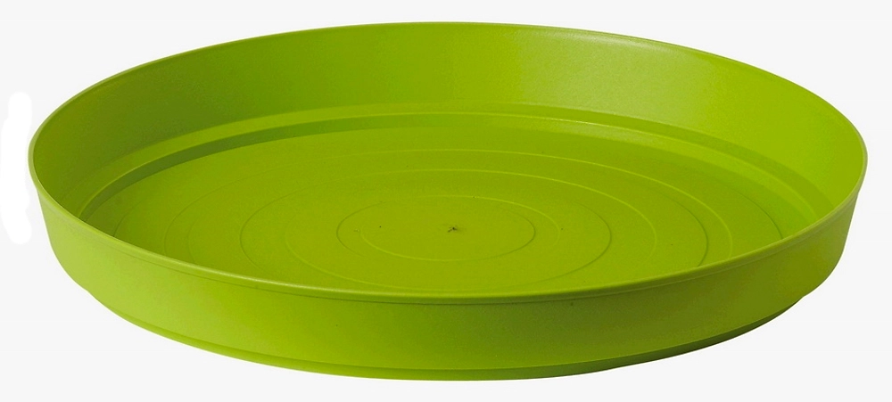 Поддон пластиковый Самба зеленый d35 см h3,5 см