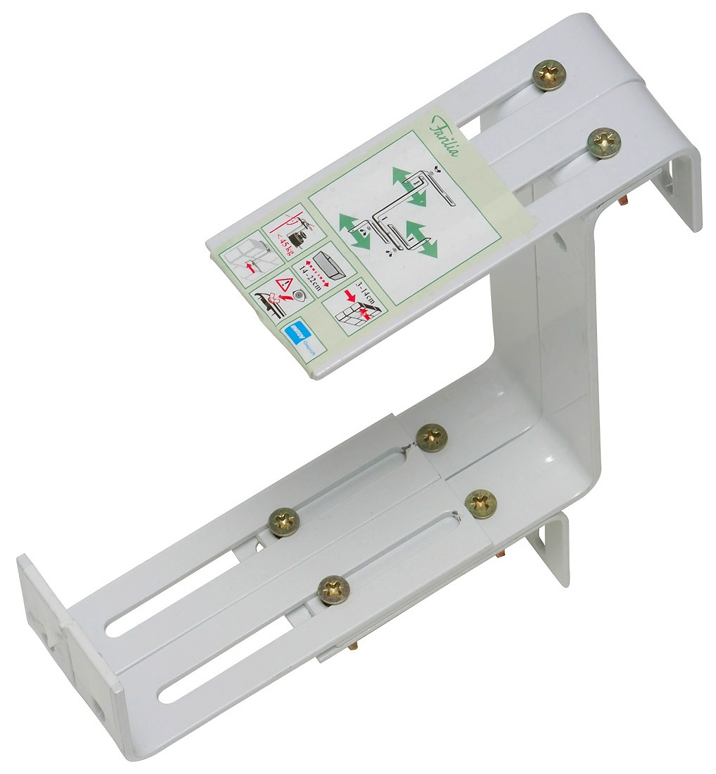 Держатель балконного ящика LUX-TOOLS экстра прочный белый