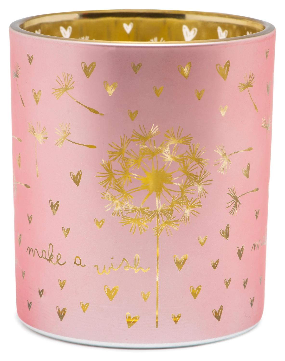 Подсвечник стеклянный Inka микс H10 см