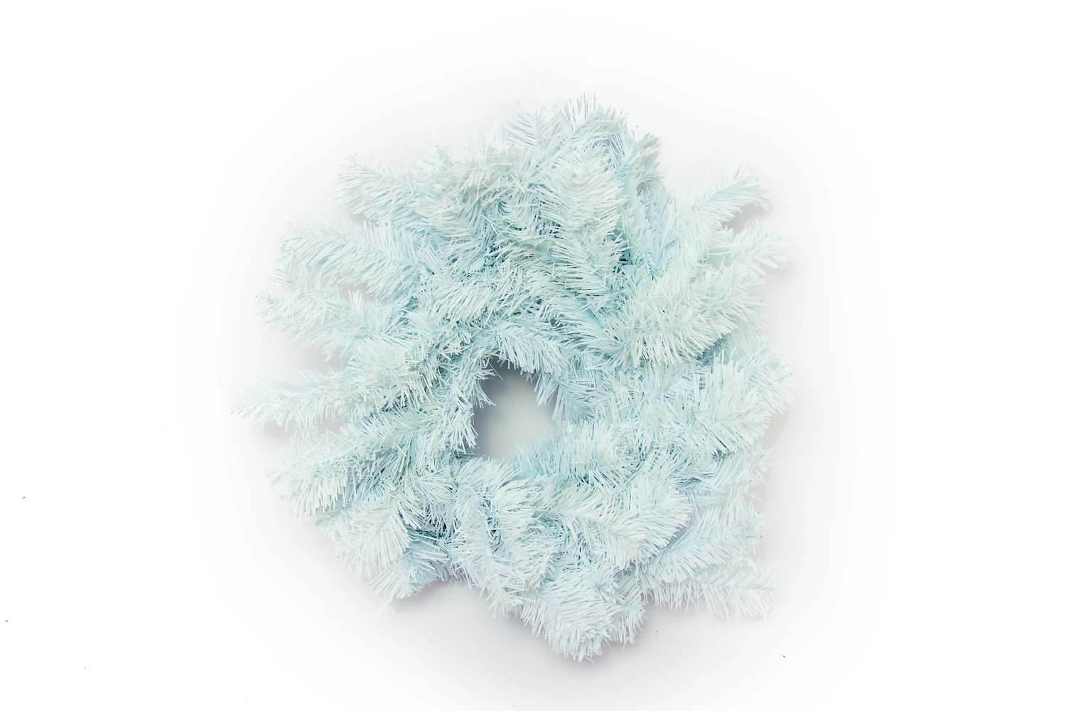 Гирлянда еловая синтетическая белая 270 см