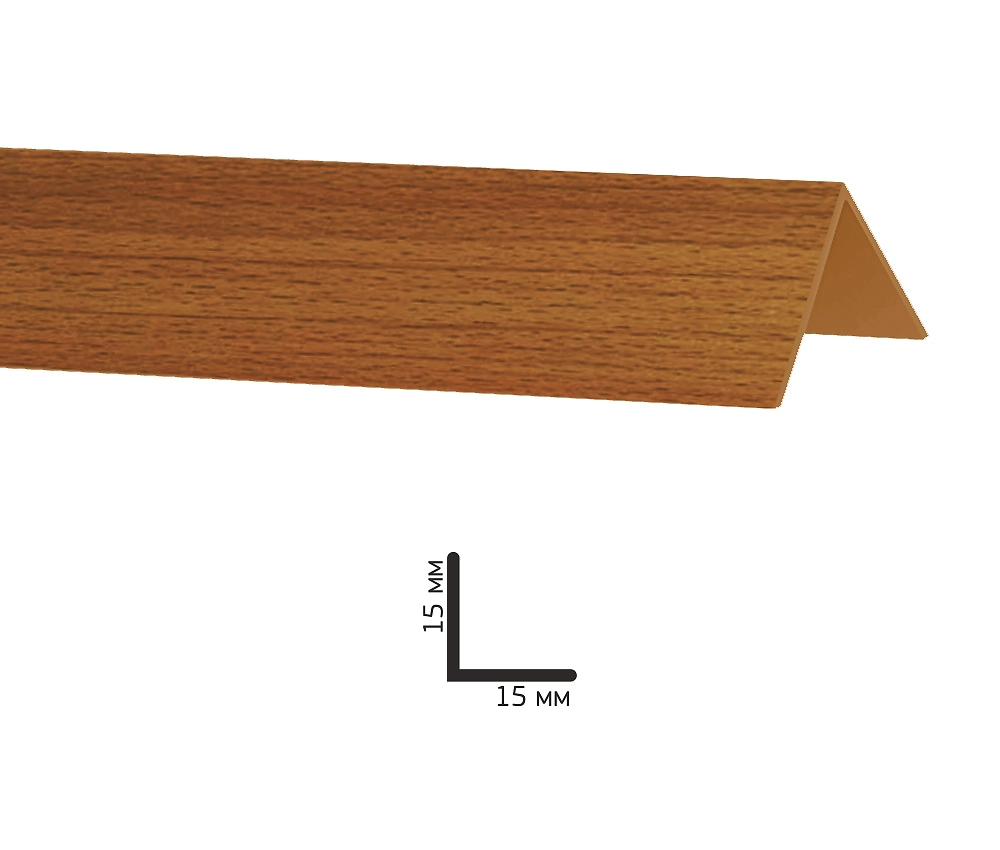 Угол Decoplast бук красный 15 х 15 мм