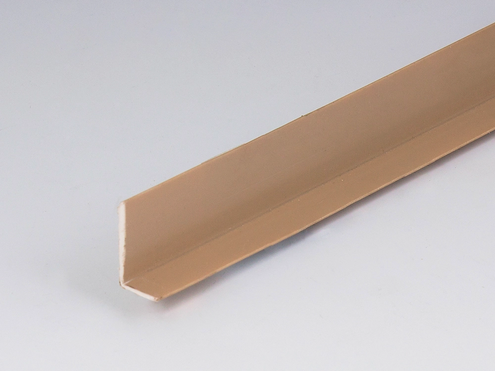 Профиль ПВХ PALLADIUM: угол арочный бежевый