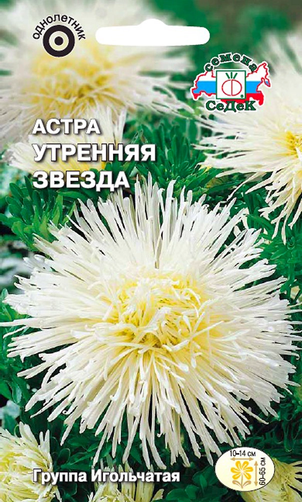 Семена Астра Утренняя Звезда СеДеК 0,2 гр