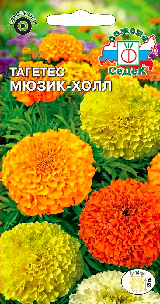 Семена Тагетес СеДеК Мюзик-Холл смесь цветов