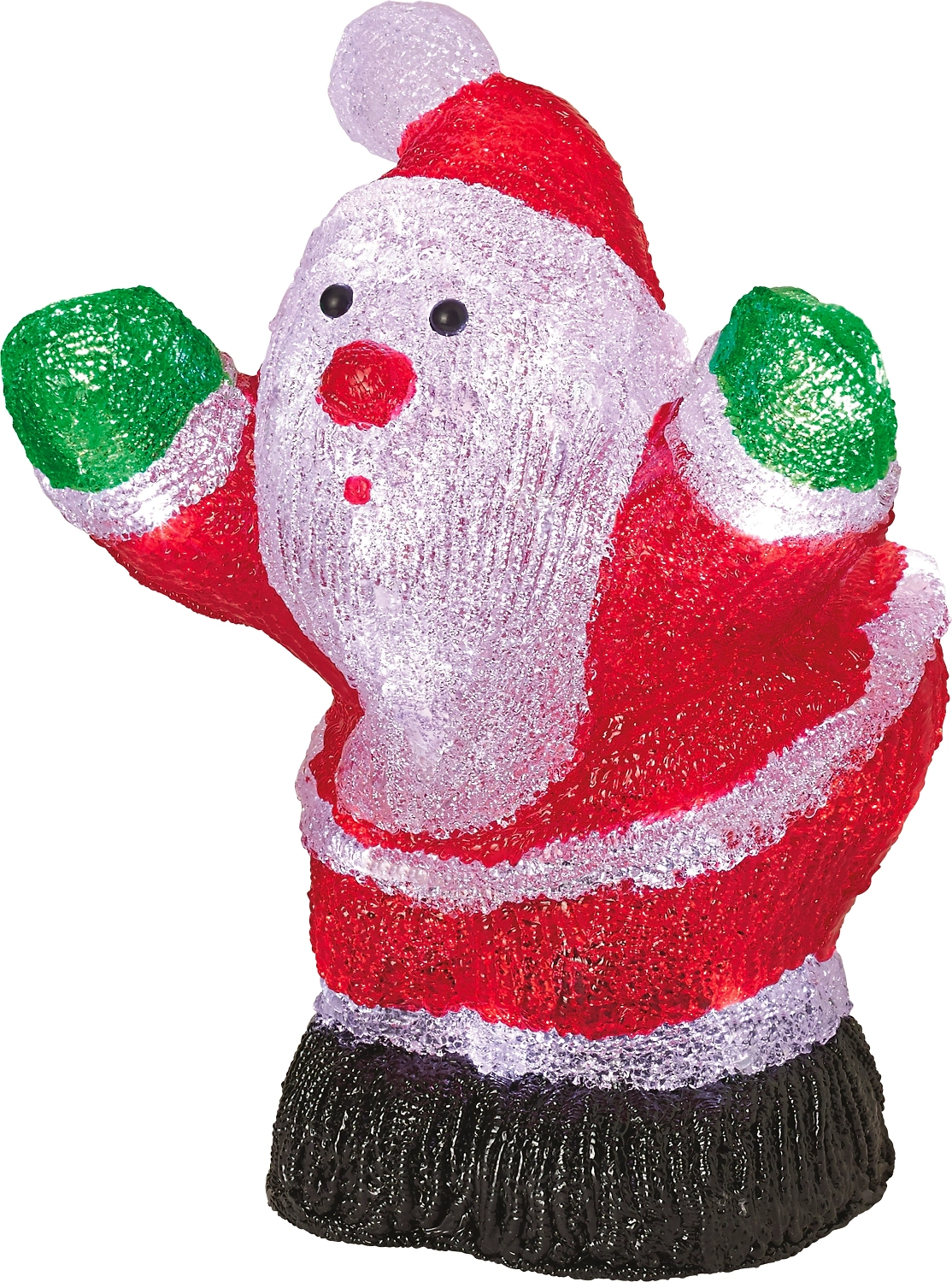 Фигура световая "Санта" уличная теплый белый 32 LED