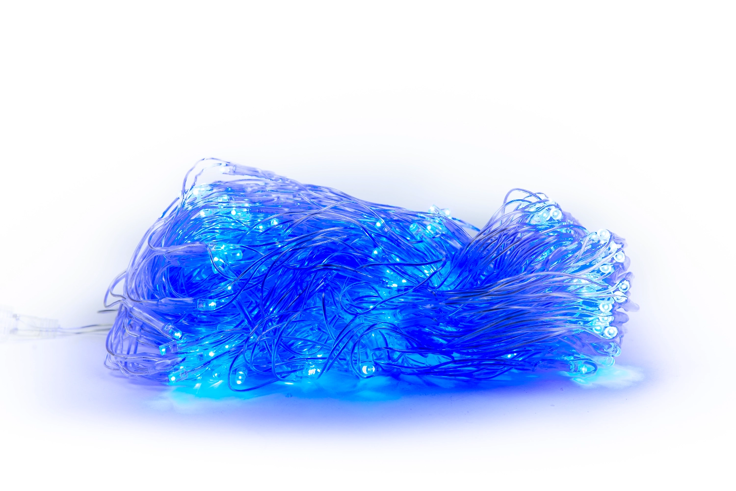 Электрогирлянда уличная Сетка 300 LED синяя 2х1.5 м