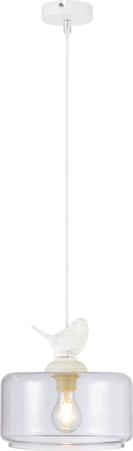 Светильник подвесной с птицей 25x25 см