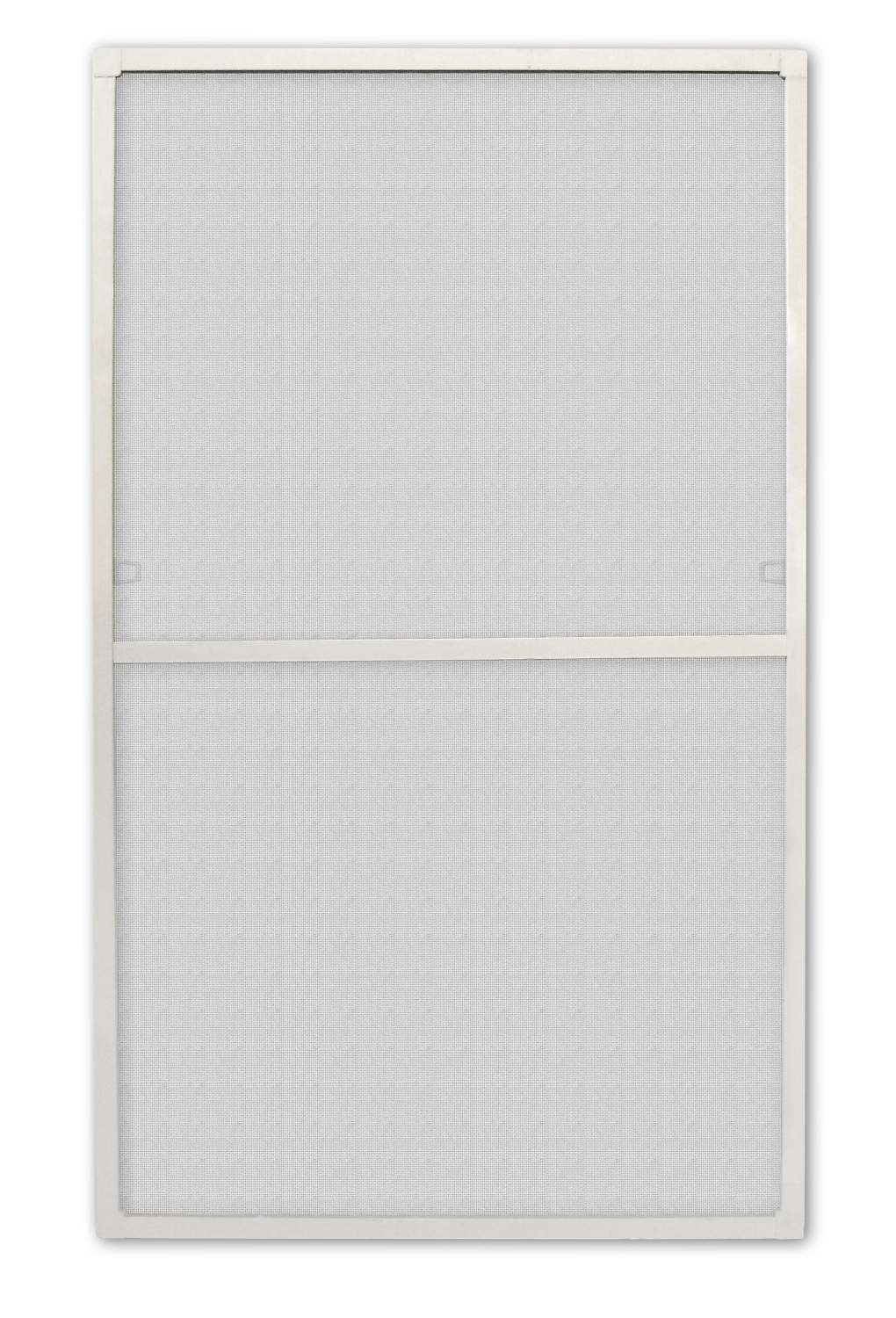 Сборная москитная сетка белая 1420x670 мм к окну 1500х750 мм петли