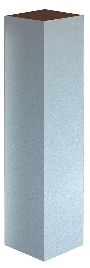 Элемент соединительный к плинтусу МДФ Smartprofile Color 18х18х84 мм cильвер