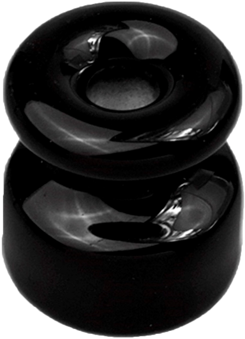 Изолятор керамика ELECTRALINE черный 10 шт