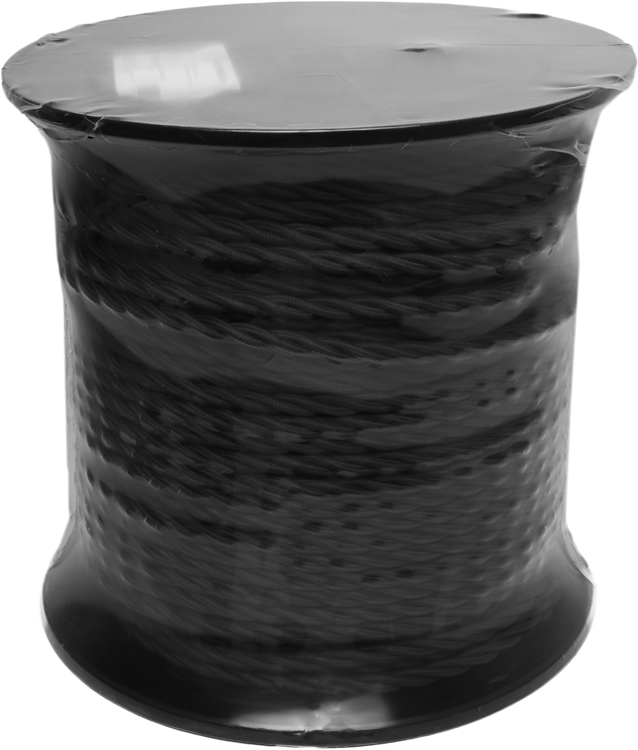 Провод 3x2,5 черный матовый  1 м