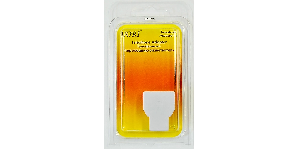 Переходник телефонный DORI г-г 2хRJ11
