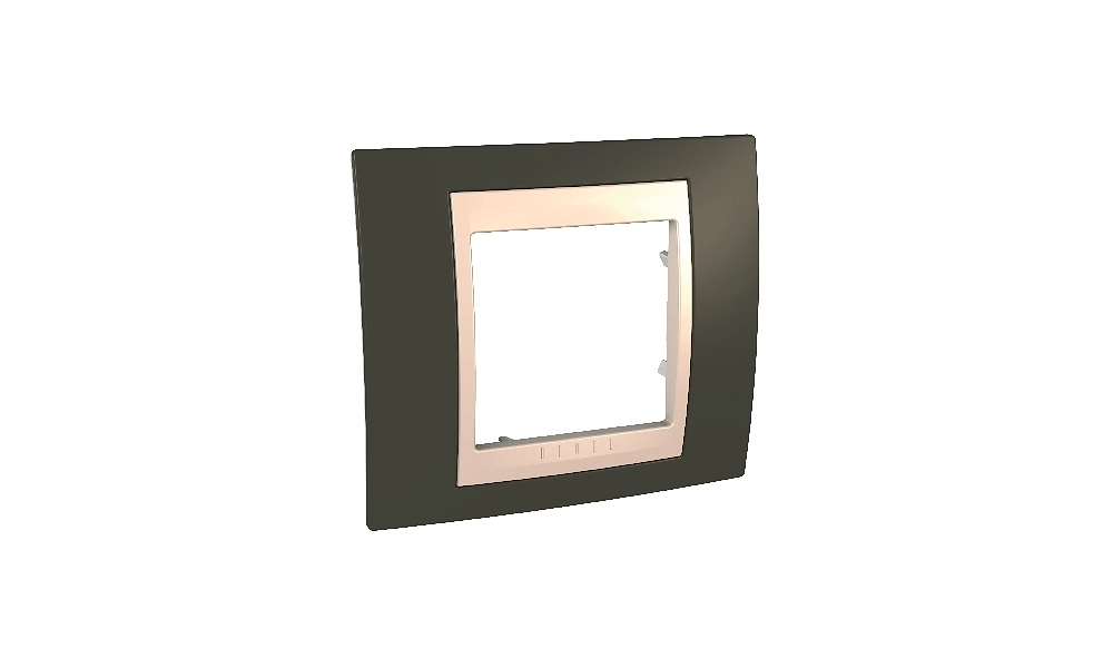 Рамка Schneider Electric Unica 1 пост какао