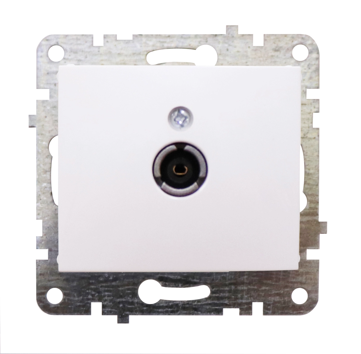 Розетка СП LUMINA TV F оконечная белая