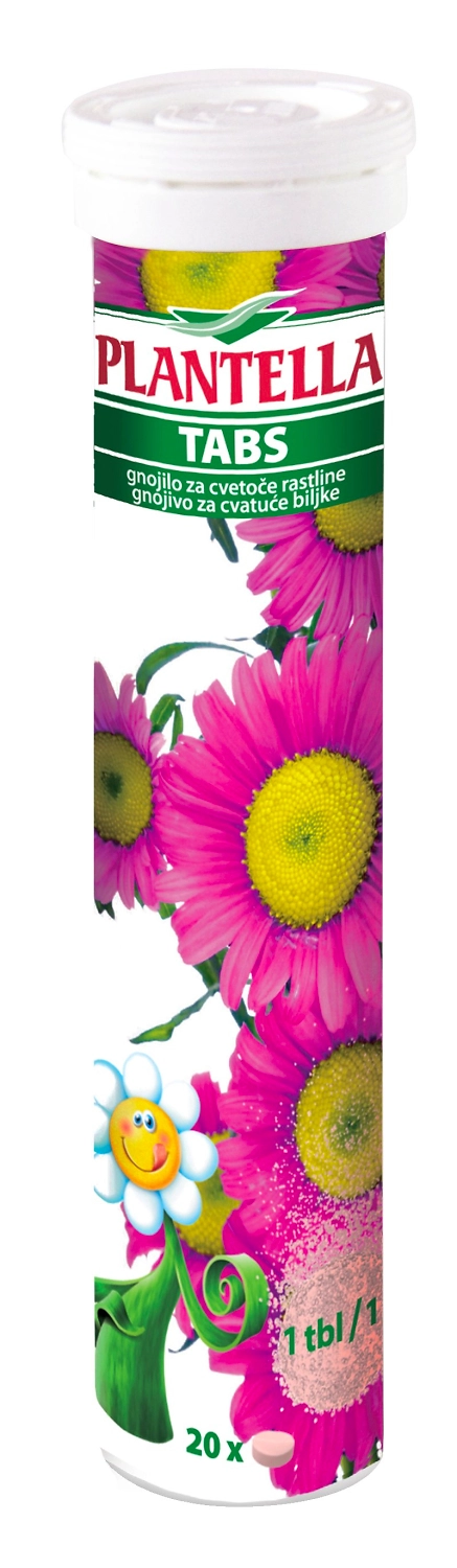 Удобрение Plantella для цветущих растений в таблетках 20 таблеток