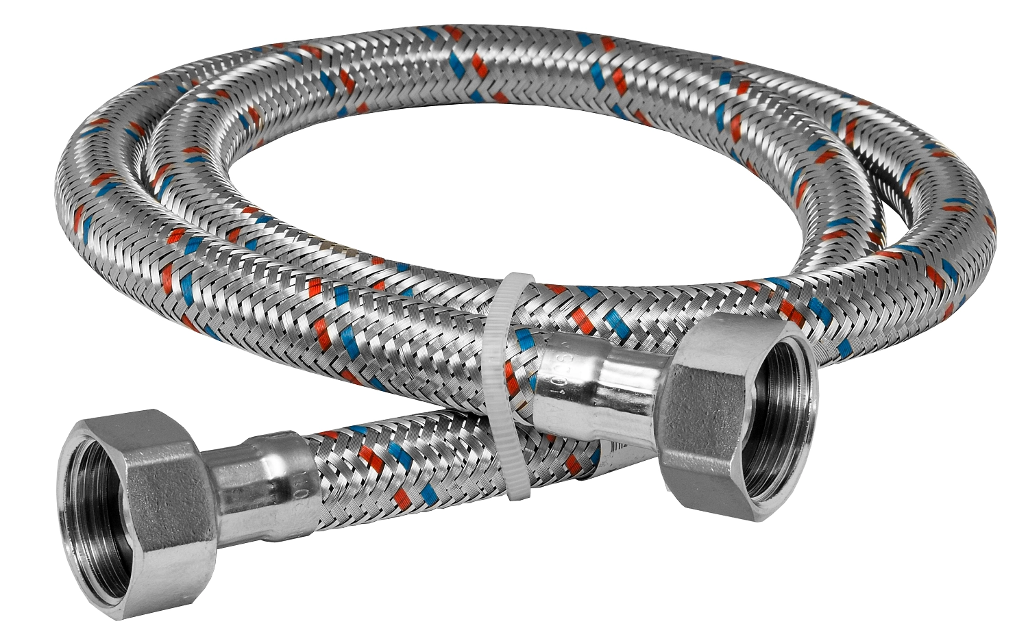 Гибкая подводка ТР-Сантехника для воды с оплёткой из стали 1/2" х 400 см