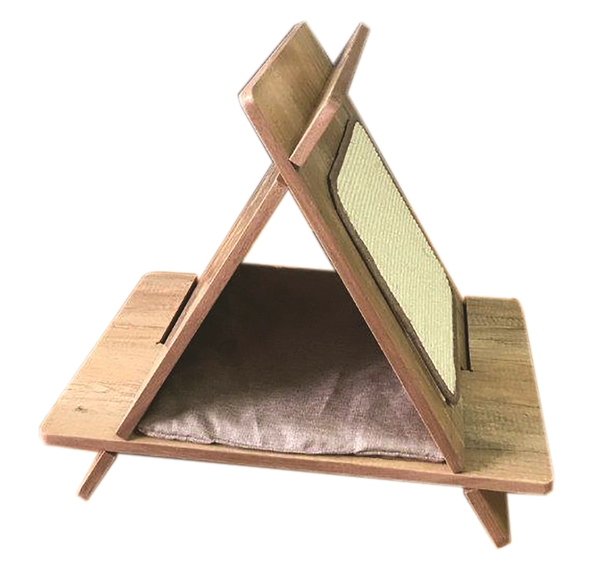 Когтеточка для кошек X SCREW дсп плюш 58х39 см