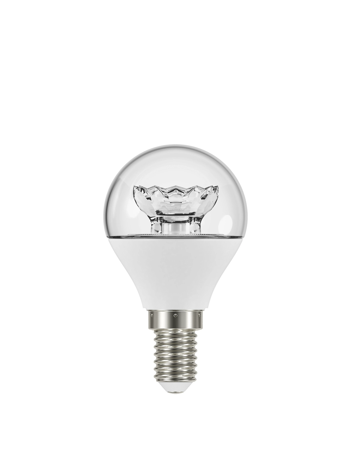 Лампа LED OSRAM 5,4 Вт Е14 шар прозрачный теплый свет 5 шт