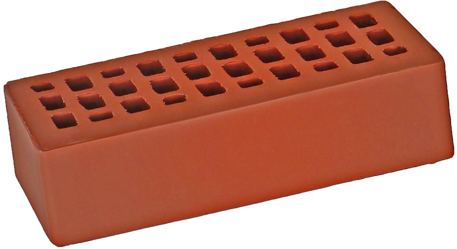 Кирпич лицевой М150 пустотелый 25х12х6,5 см