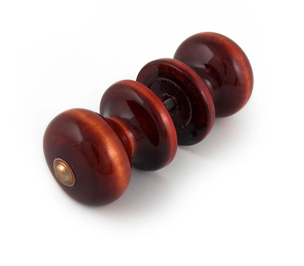 Ручка дверная PALLADIUM деревянная без затвора МТ 1-1 темная