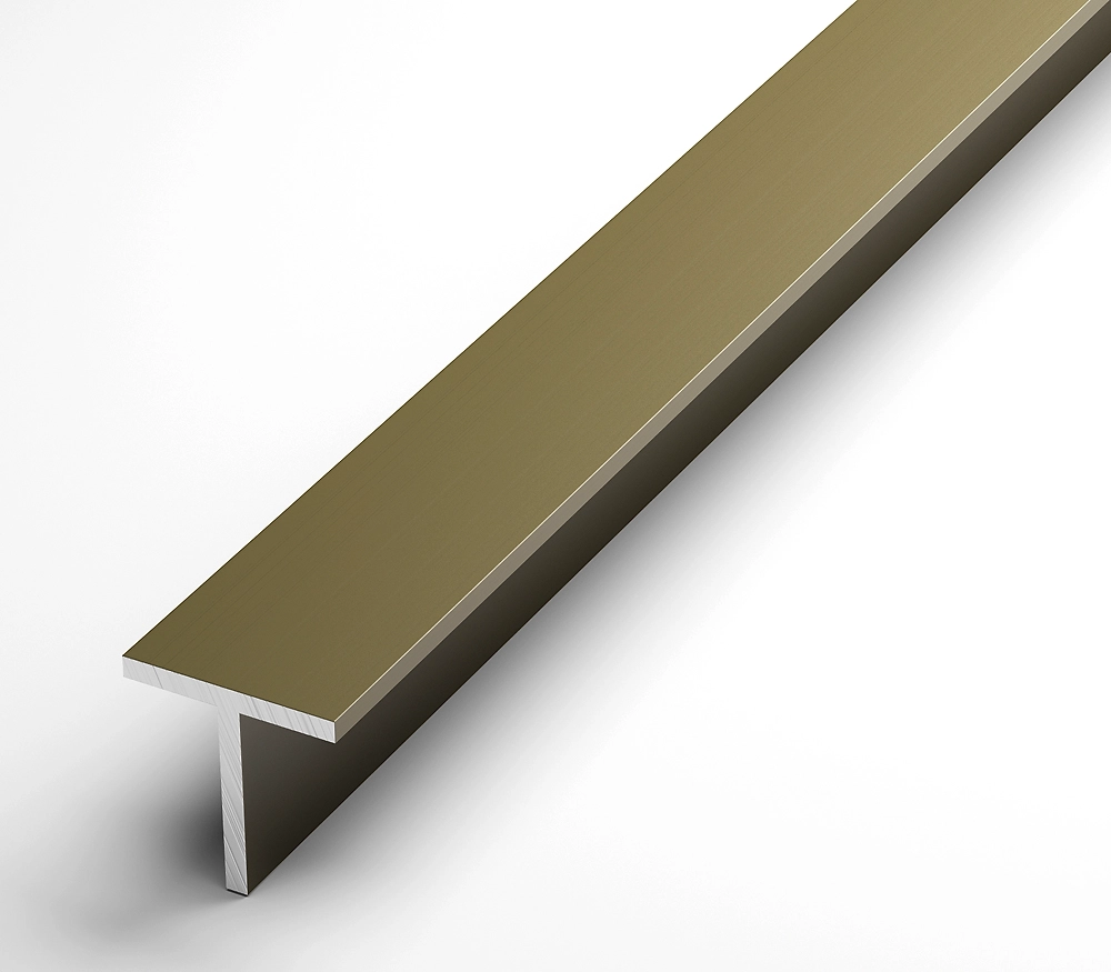 Тавр Лука анодированный 20 х 20 х 1.5 мм бронза