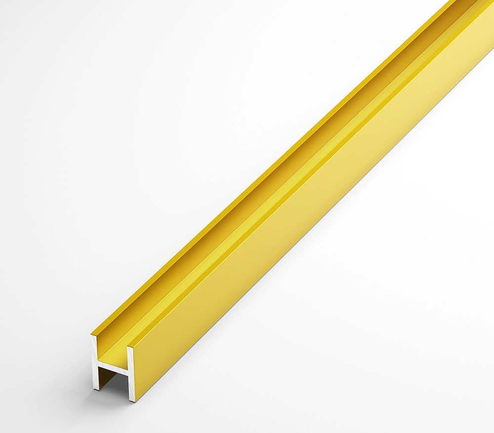 Двутавр Лука анодированный 12 х 9.1 х 12 х 1.3 мм золото 2 м