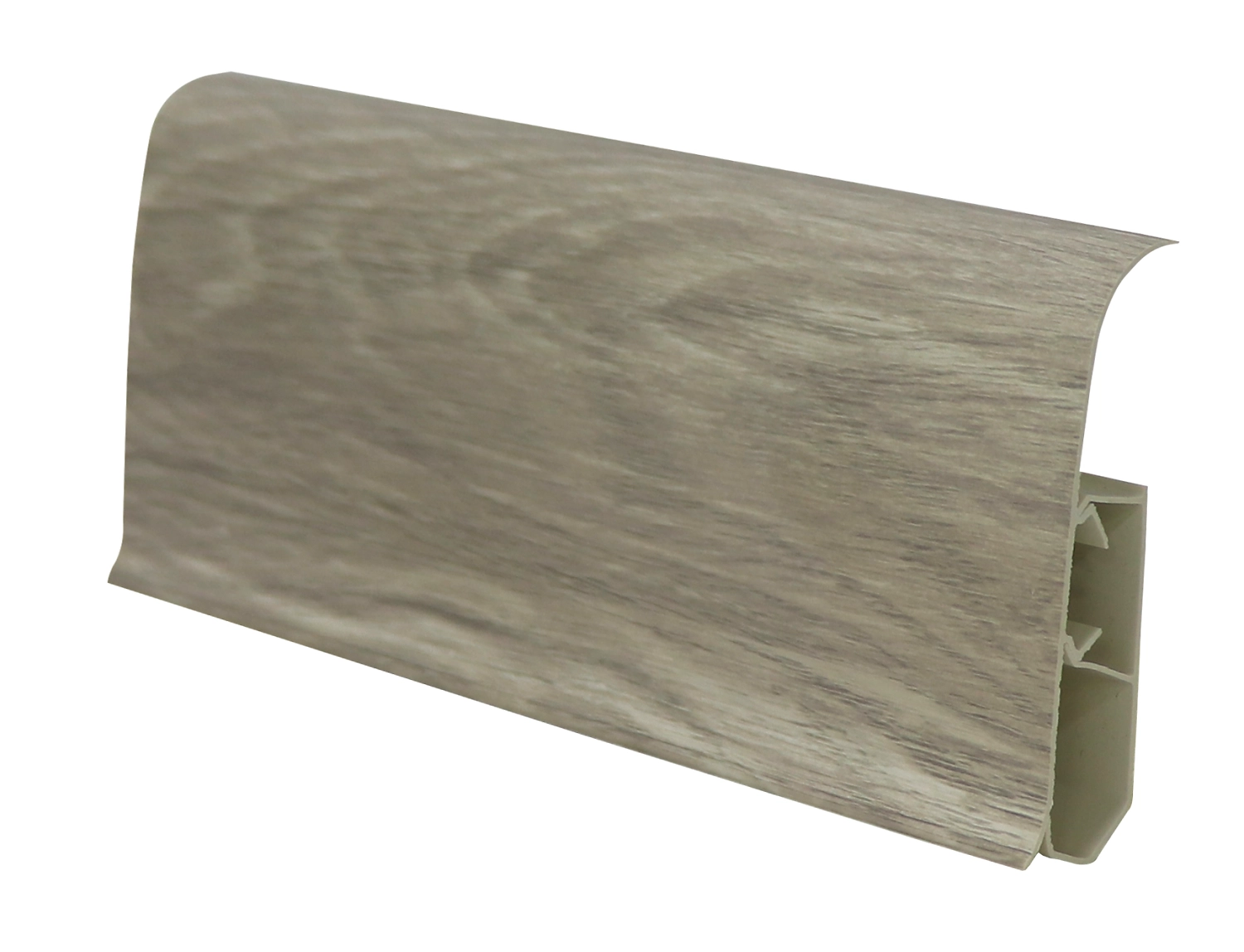 Напольный плинтус ПВХ 2,5 м WIMAR Дуб Рене 86 мм