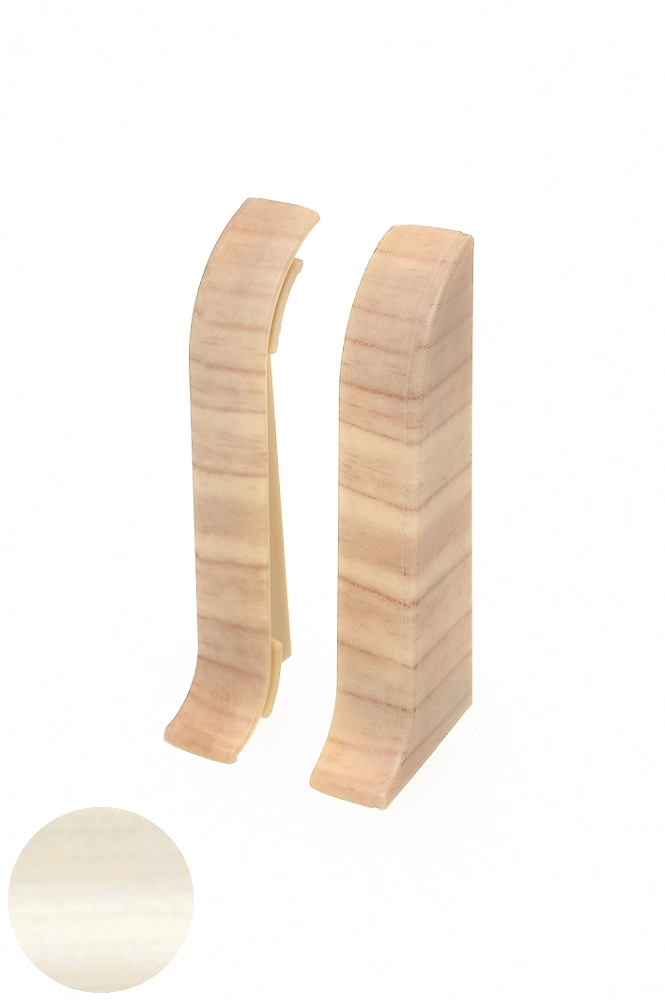 Торцевик ПВХ Smart Flex ясень 55 мм