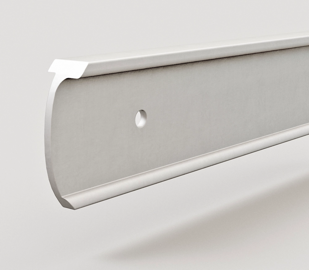 Планка соединительная алюминиевая для столешницы 38 мм