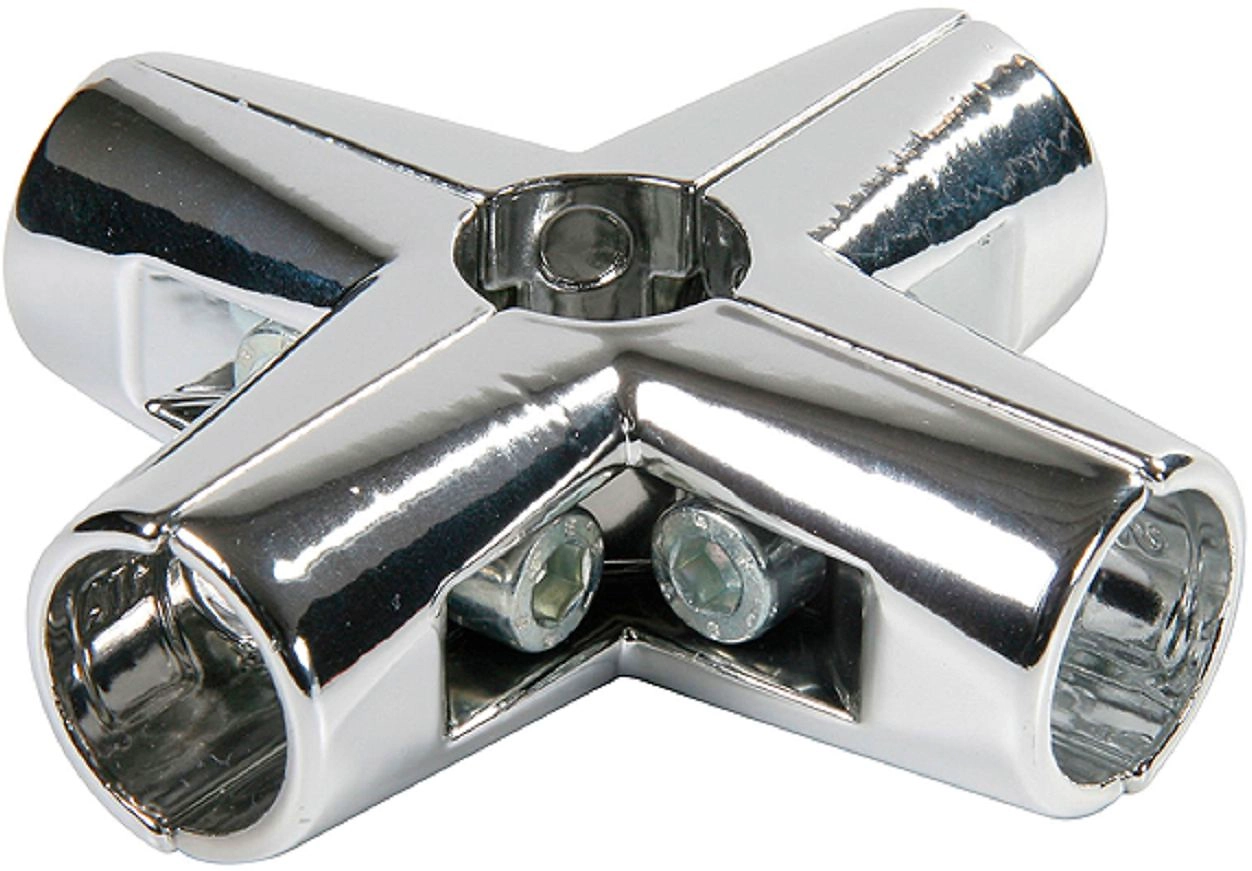 Соединитель Tech-KREP для 5-ти труб хром