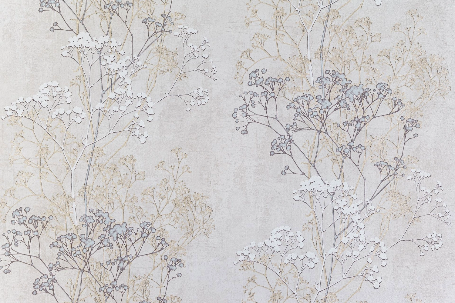 Виниловые обои АРТЕКС Укропы 10306-05 светло-серые 1,06х10 м