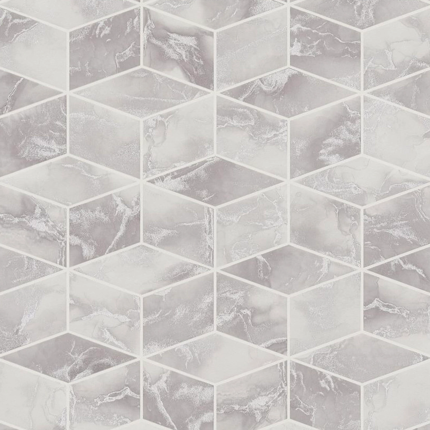 Виниловые обои A.S. CREATION Global 38007-1 1,06х10,05 м серые