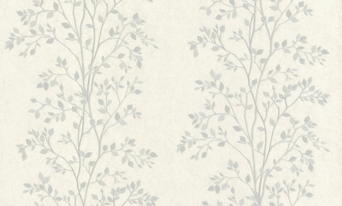 Виниловые обои АСПЕКТ Эдем 70319-14 белые 1,06x10,05 м