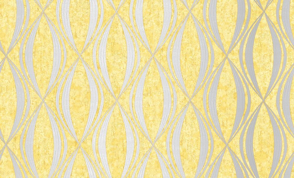 Виниловые обои ERISMANN Francesca 3603-8 желтые 1,06x10,05 м